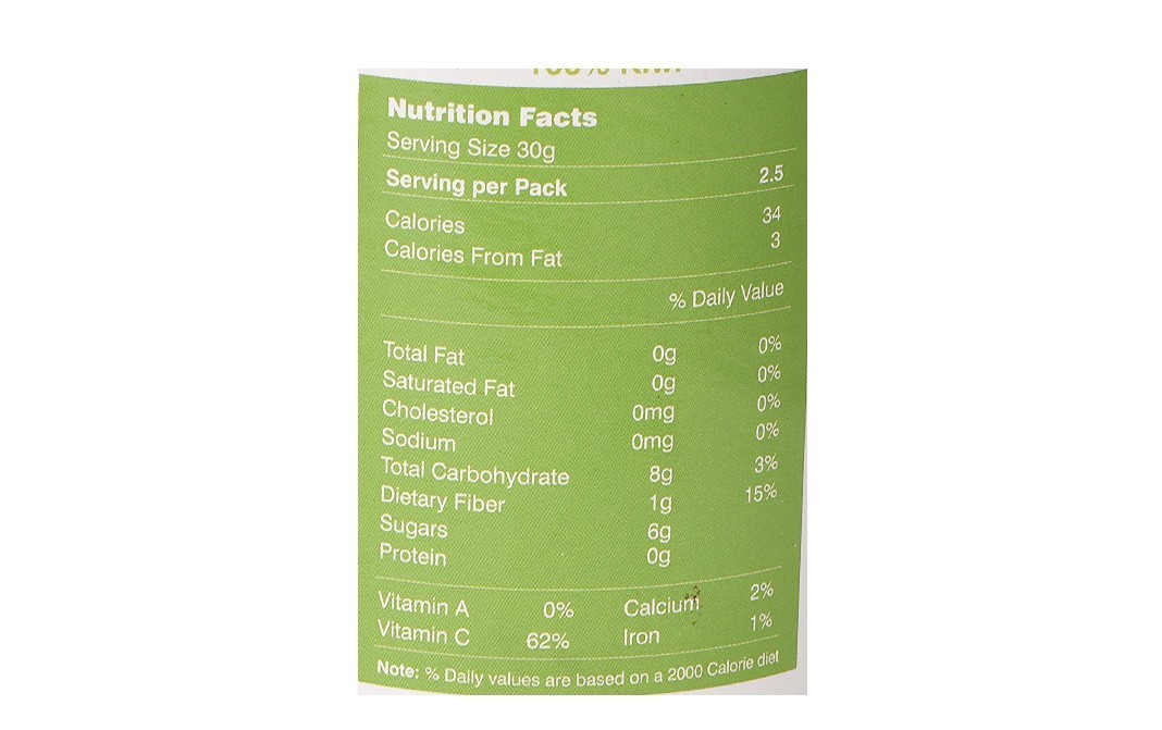 Aum Fresh Freeze Dried Kiwi    Tin  25 grams